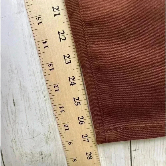 SHEIN Crimson/Burgundy Skinny Jeans size 1XL/14 - Picture 6 of 8